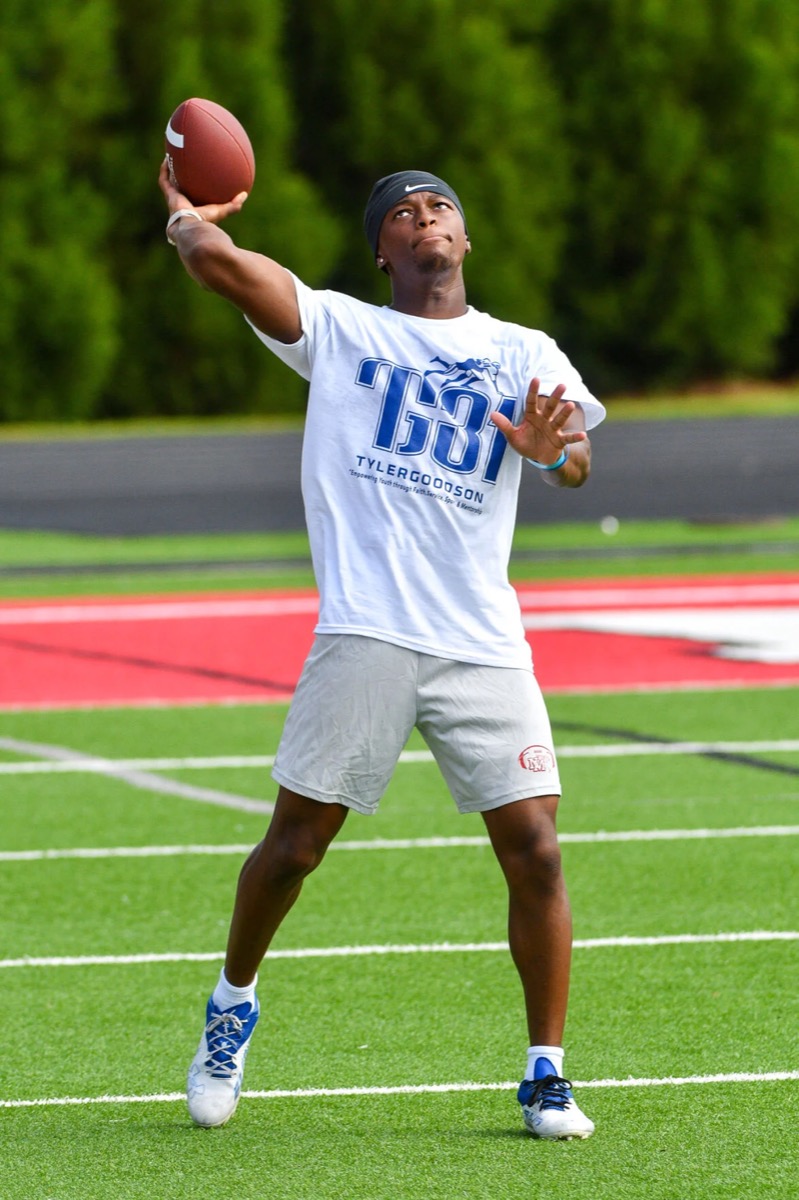 Coach throwing