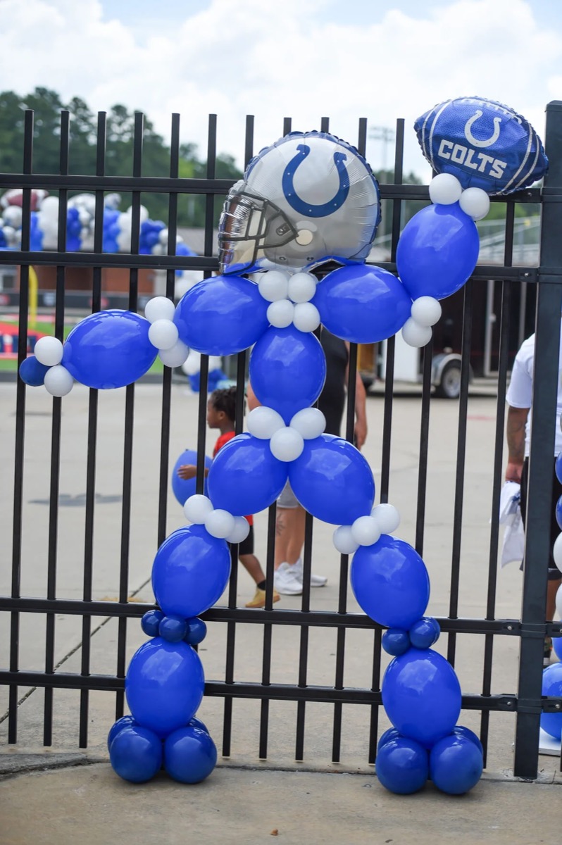 Colts balloons