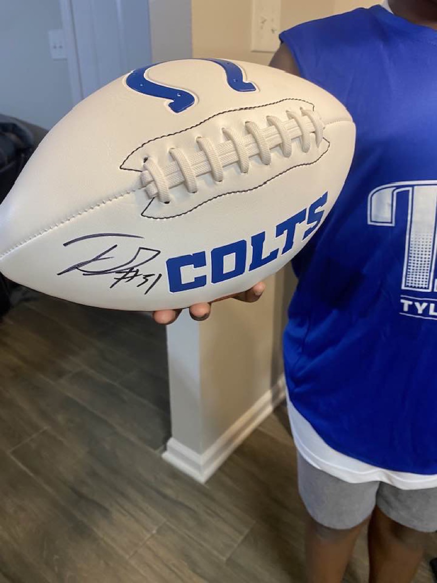 Signed football