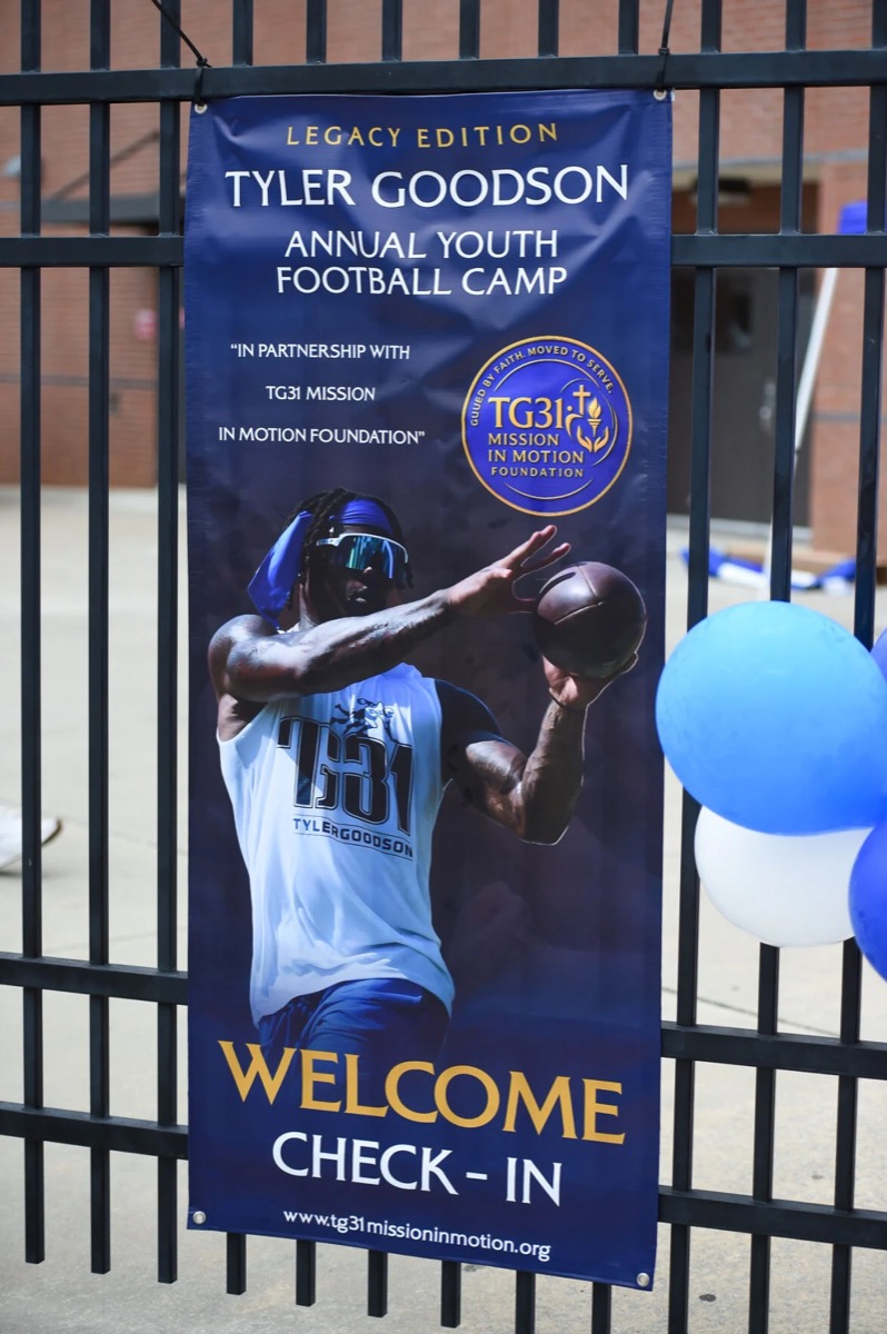 Welcome banner